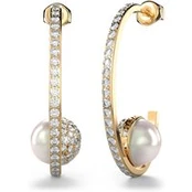 Auskarai Guess JUBE04 452JW Auksinė