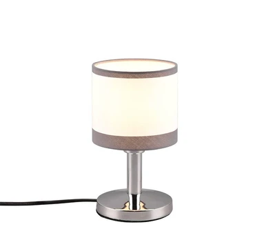 TRIO-Lighting Davos table lamp E14 chrome/white gaismeklis