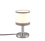 TRIO-Lighting Davos table lamp E14 chrome/white gaismeklis kaina