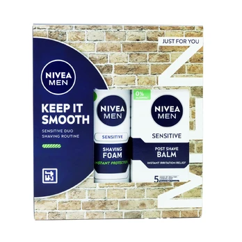 NIVEA MEN KEEP IT SMOOTH vyrų kosmetikos rinkinys