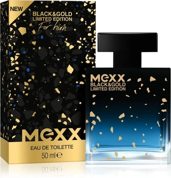Tualetinis vanduo Mexx Black & Gold Limited Edition, 30 ml