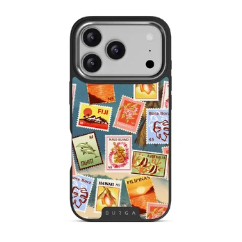 Paradise - iPhone 17 Pro Case, Elite Dark (MagSafe) / Silver