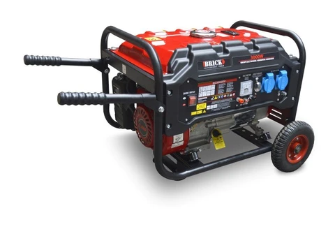 Benzininis generatorius BRICK, 3000 W, kuro bakas 15 l