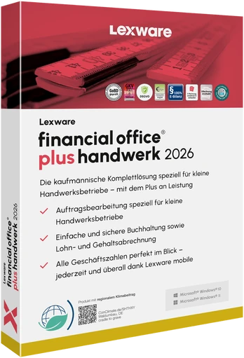 Lexware financial office plus handwerk 2026 Jahresversion (365-T