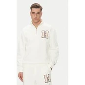 Tommy Jeans Džemperis Towel Patch DM0DM21263 Écru Regular Fit