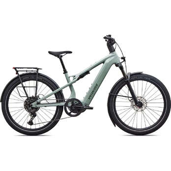 Specialized Turbo Vado 3 X 4.0 elektrinis dviratis | Gloss Agave Grey - Oak Green Metallic, S