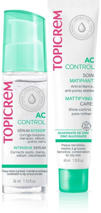 Topicrem AC CONTROL BALANCING CARE CASE 2 pcs