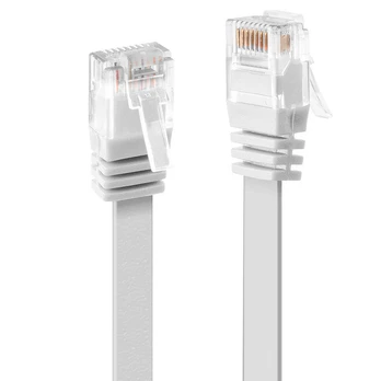 Kabelis CAT6 U/UTP 1M WHITE 47501 LINDY