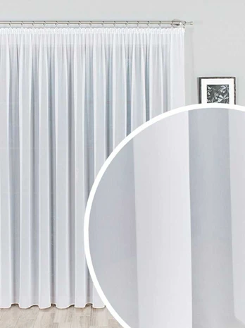 Dieninių užuolaidų audinys -Vualis Elegance 4x2.95