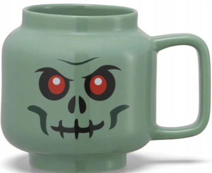 LEGO Zombie keraminis puodelis su didele galva