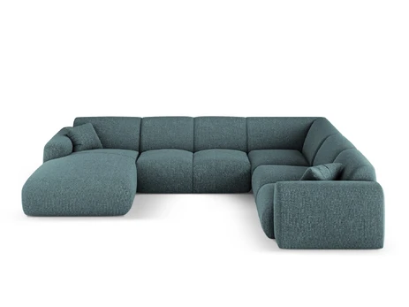 Panoramic Right Corner Sofa, "Nolio", 6 Seats, 342x252x72 Made in Europe