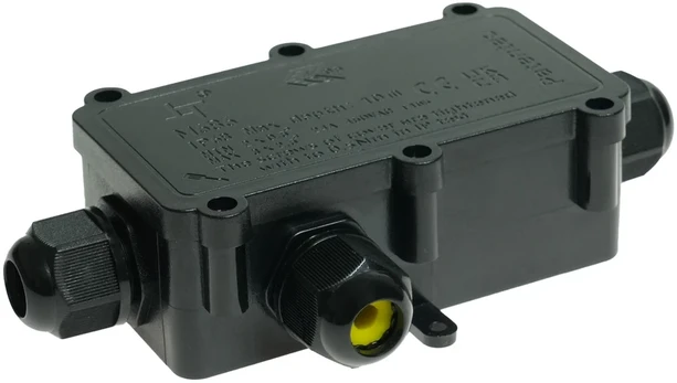Enclosure: junction box | wall mount | IP68 | with cable gland