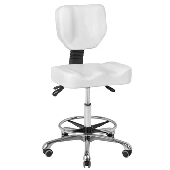 Meistro kėdutė BEAUTY STOOL COMFORT WHITE