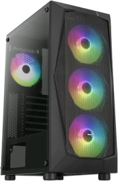 Aerocool Falcon G-BK-v2 bk ATX | ACCM-PV41143.11 kaina