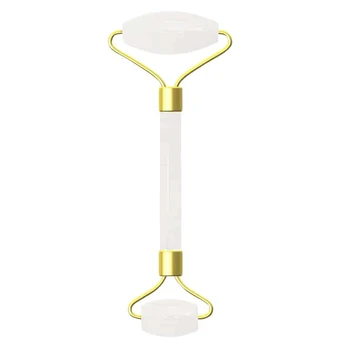 Veido odos masažuoklis - volelis White Crystal BEOSOMROLL3