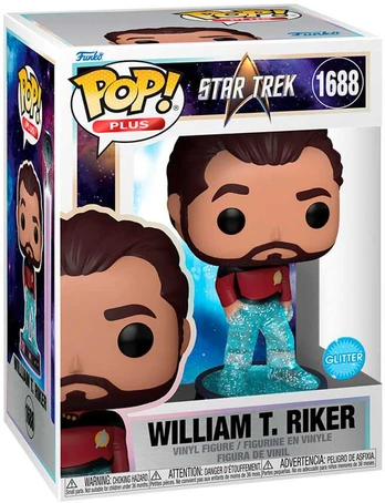 Funko POP figure Plus Star Trek William T. Riker
