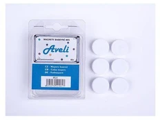 Aveli magnet set, 4pcs, baltas