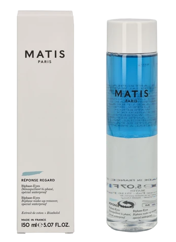 Akių makiažo valiklis Matis Biphase, 150 ml, moterims, -