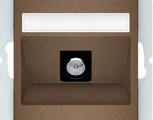 Antenos lizdas Vilma QR1000, ruda kaina