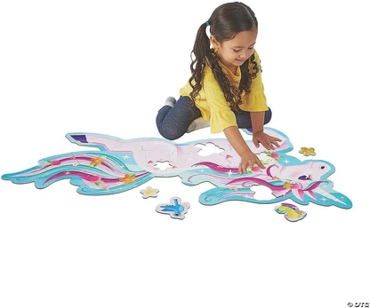 Grindų dėlionė „Unicorn Floor Puzzle“