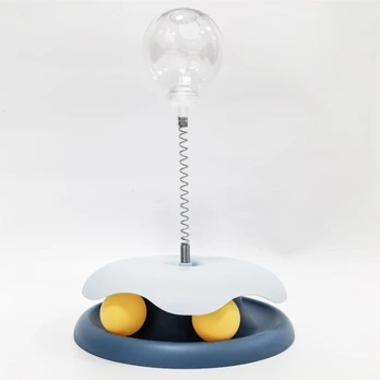 Nordic Paws - Interactive Toy Wobble - Blue - 21.5 x 32 cm
