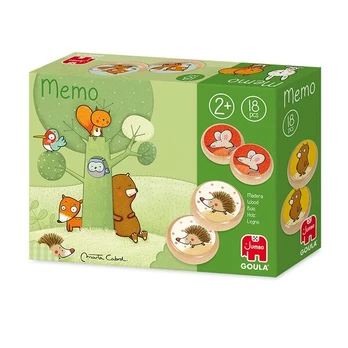 Kaladėlės Memo Forest Goula 53435, 18 vnt.