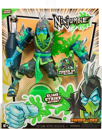 Ninjombie Veiksmo figūrėlė, 16,5 cm