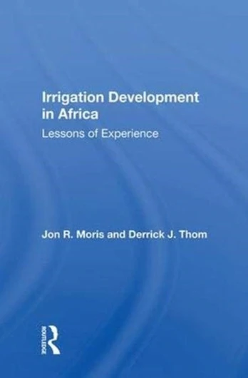 Irrigation Development In Africa