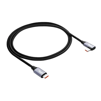 AKYGA Cable USB AK-USB-54 USB type C m / USB type C m Angle ver. 2.0 60W 1m