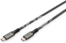 DIGITUS Anschlusskabel USB4.0/C -> C 20Gbit/s 3m juodas kaina