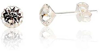 Sidabriniai auskarai –pusetai - 5 mm. - 0.5 g.