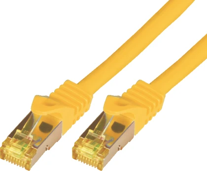 M-Cab CAT7 SFTP RJ45 LSZH 20M YEL / 10GBIT RAW PATCH CABLE