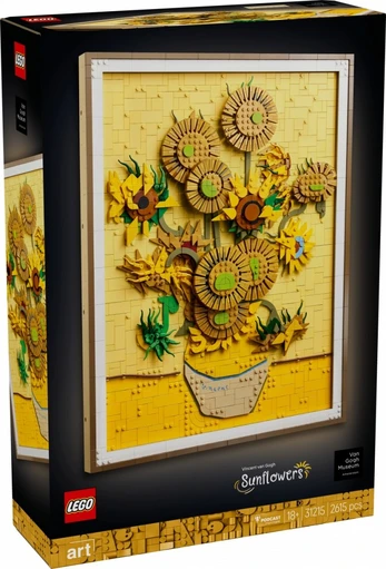 LEGO Art 31215 Saulėgrąžos Vincentas Van Goghas