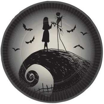 Amscan Nightmare Before Christmas tallerken