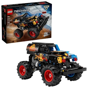 LEGO Technic 42219 Monster Jam Grave Digger Ugnis ir ledas