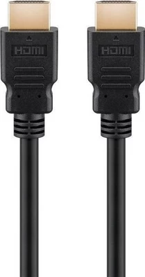 Laidas Goobay V2.1 HDMI, HDMI, 0.5 m, juoda