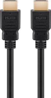 Laidas Goobay V2.1 HDMI, HDMI, 0.5 m, juoda kaina