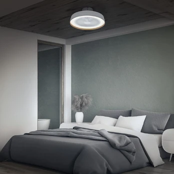 „OSRAM“ LED lubinis ventiliatorius „ENCAPSULATE“, Ø 48 cm, baltas, CCT
