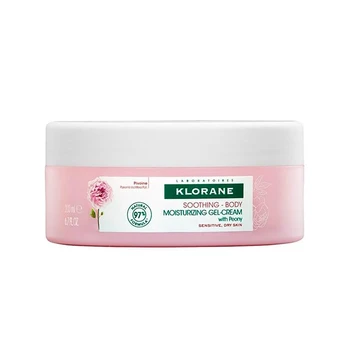 Klorane Peony Moisturising Gel-Kreminis 200ml