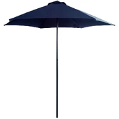Sodo skėtis PATIO Push Up 2,5 m, mėlynas kaina