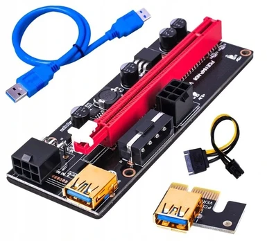 Riser 009s Gold Naujas modelis! Usb 3.0 Pci-e