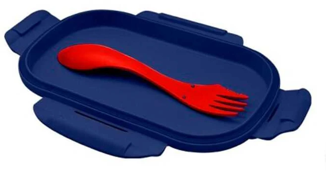 Kids Licensing Spiderman Marvel lunch box + cutlery