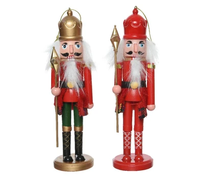 Kalėdinė dekoracija NUTCRACKER, 2 rūšių, 17 cm