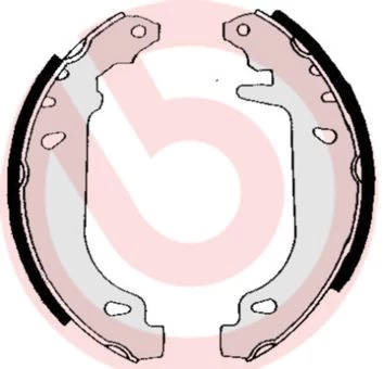 Stabdžių trinkelių komplektas BREMBO S 68 520