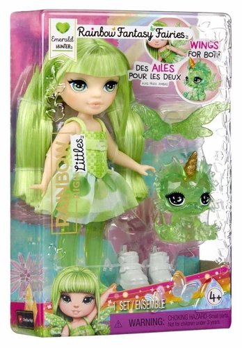 MGA Lėlė rainbow high littles rainbow, emerald žalias
