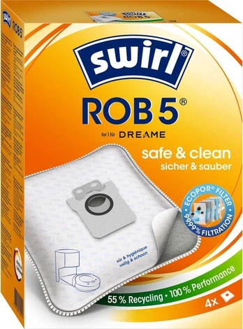 Maišelis do odkurzacza Swirl Maišelis na kurz Dulkių siurblys robot