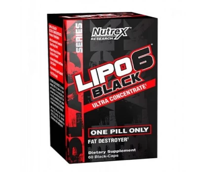 NUTREX Lipo 6 Black Ultra Concentrate 60 kaps.