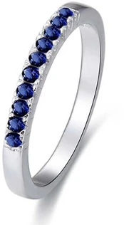 Beneto Sidabrinis ring with zircons AGG327
