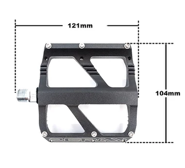 Pedalai ZERAY ZP-A997 107x101 (juoda)