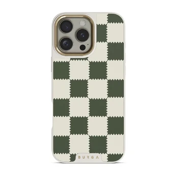 Retro Grid - iPhone 16 Pro Case, Elite Light (MagSafe) / Gold